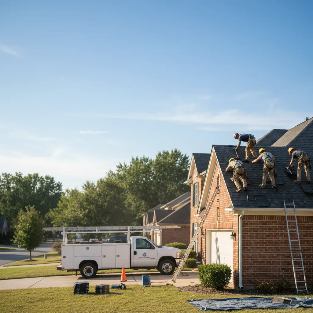 Roof Repair in McLendon-Chisholm